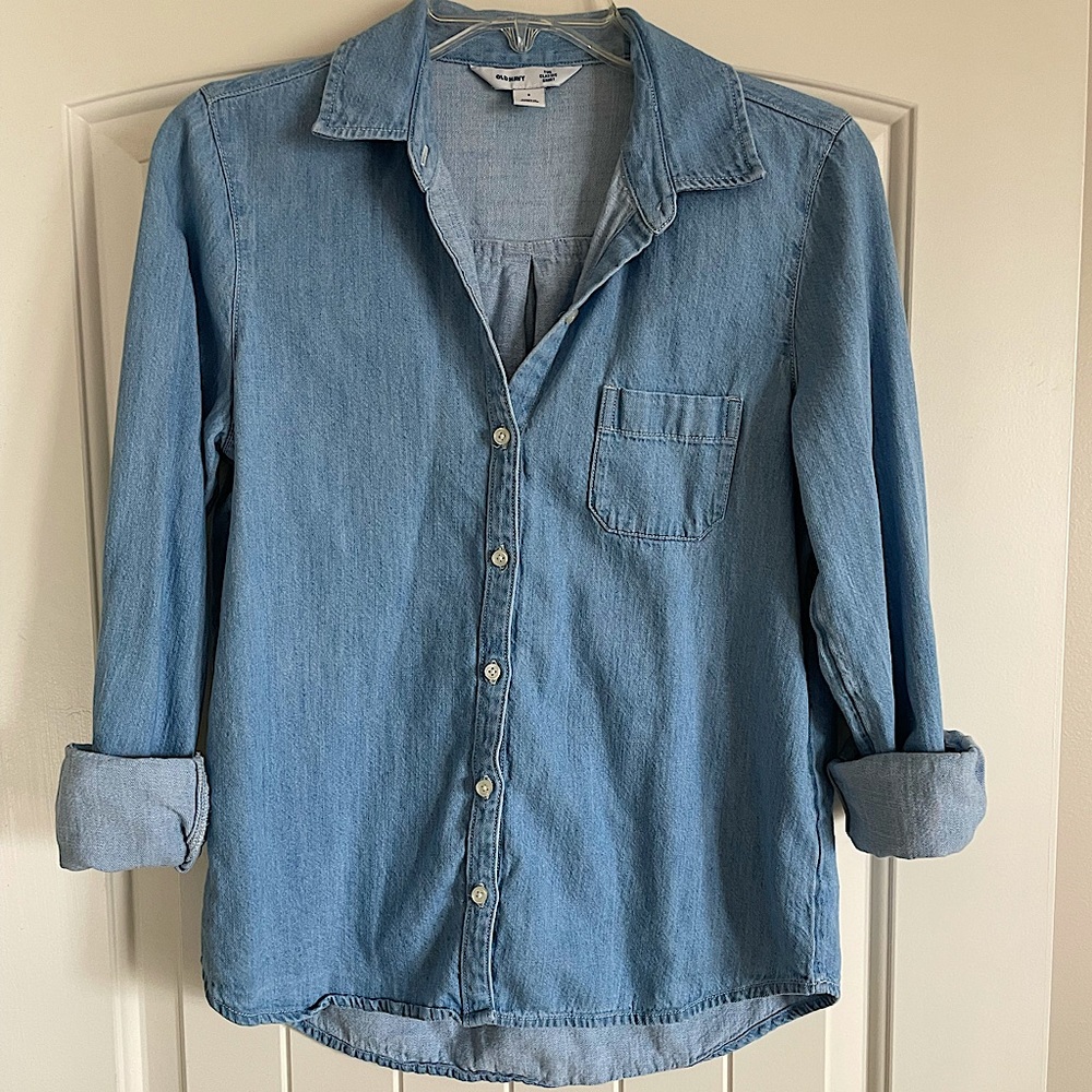 Denim Button Up